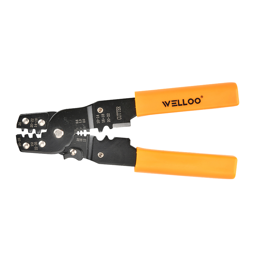 Picture of 🔧 WELLOO 7-Inch Wire Stripper & Mini Punch | Multi-Purpose Electrical Hand Tool – WSP0703