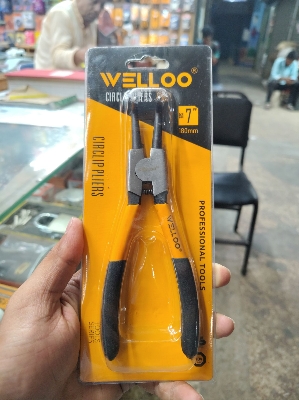 Picture of WELLOO 7" Circlip Pliers (External Bent) – Model CCP21704 – Professional Hand Tool