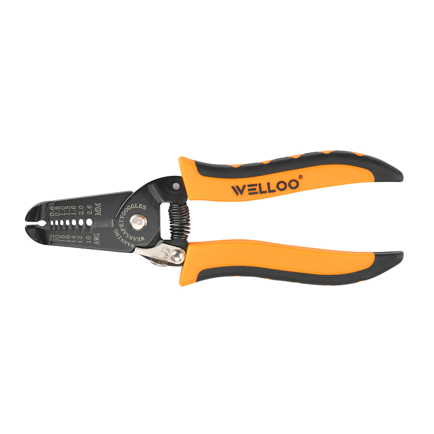 Picture of 🔧 WELLOO 7-Inch Multi-Purpose Wire Stripper | Professional Electrical Hand Tool – WSP0701