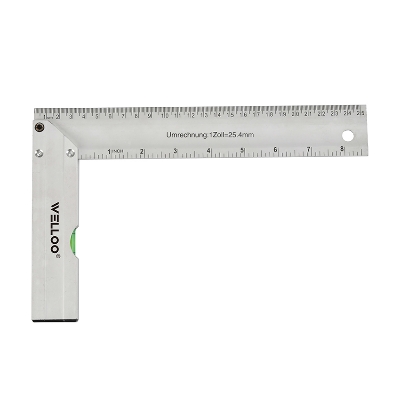 Picture of WELLOO 12" Aluminum Square Ruler ALR6130 🛠️📐