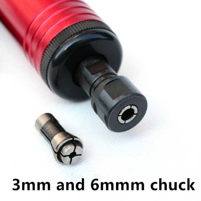 Picture of HR Pneumatic Air Die Grinders Strong Power Pneumatic Grinding Tool Air Grinder Polish Kit Set Mold Polishing Polisher Tools