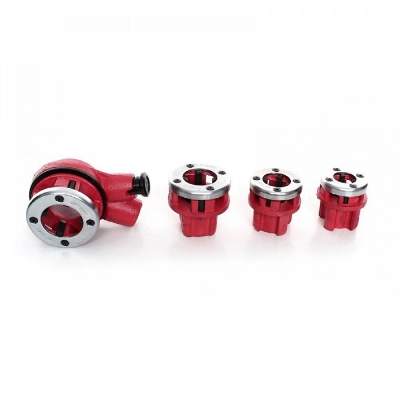 Picture of 🛠️ Ratchet Pipe Threader Kit – 4 Dies (1/2", 3/4", 1", 1-1/4")-JD8803
