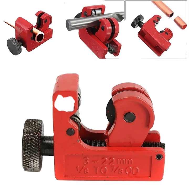 Picture of Tube Cutter Cutting Tool Copper Brass Aluminium Plastic Tube Shear Pipe Cutter for 3-16/3-22mm Mini