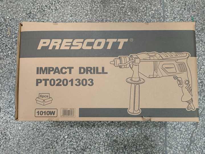 Picture of PRESCOTT IMPACT DRILL MACHINE 13mm 220V 1010w ELECTRIC DRILL