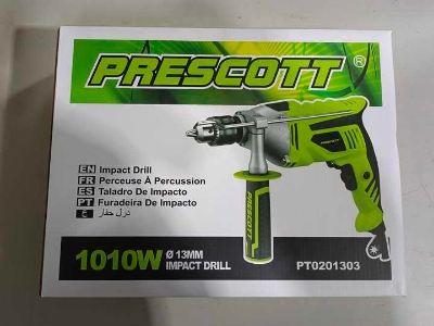 Picture of PRESCOTT IMPACT DRILL MACHINE 13mm 220V 1010w ELECTRIC DRILL