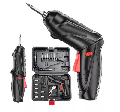 Picture of 47Pcs Metal Cordless Handheld Electric Screwdriver Socket Wrench Repair Tool Set