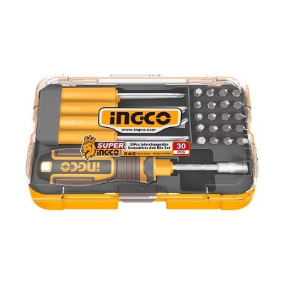 Picture of 🔧 30 Pcs Interchangeable Screwdriver & Bits Set – AKISD3001
