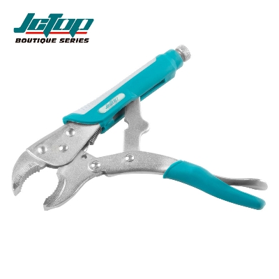 Picture of 🛠️ JCTOP 10 Inch CRV Tool Vice Grip – Automatic Curved Serrated Jaw Locking Pliers (BC0110)