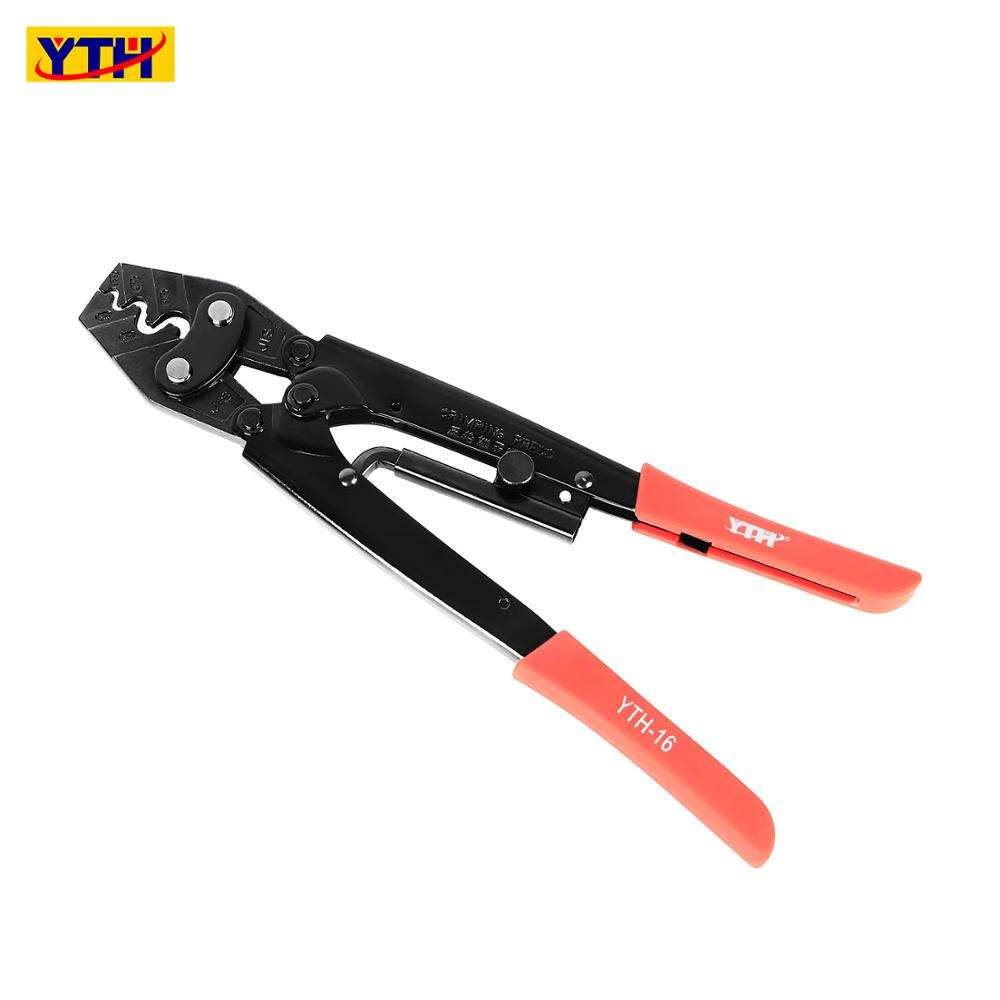 Picture of 🔌YTH-16 Ratchet Crimping Tools Crimping Pliers Cable 1.5-16mm Multifunction Clamps Terminal Electrician Tool Pliers