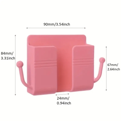 Picture of 📦Multi-function Wall Mounted Organizer Holder, Storage Box, Remote Control, Mobile Phone Plug, Home 1 pcs