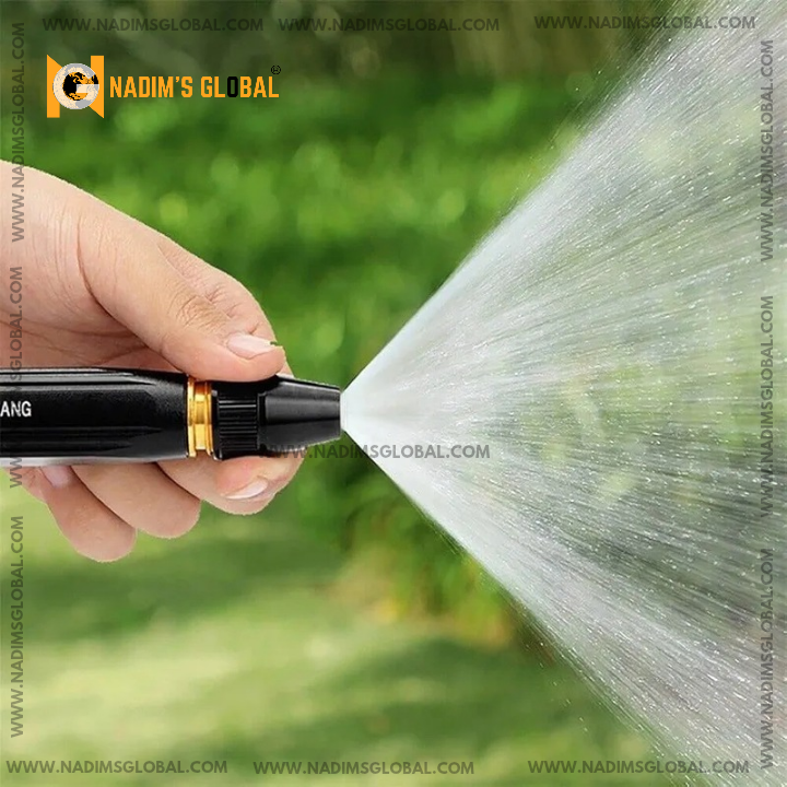Picture of Water Spray Gun for Car Wash Garden Home Garden Hose Pipe Spray Gun 1/2 Inch Adjustable High Pressure Water Gun Nozzle for Car Wash Multi Use - KaberTrade