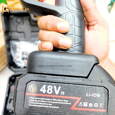 Picture of 48V Rechargeable Cordless High Pressure Car Washer Machine – Portable Power Washer with 2Pcs Battery & Accessories