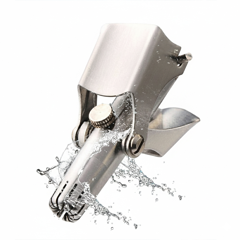 Picture of Stainless Steel Manual Nose Hair Trimmer For Men With Alluminium Box