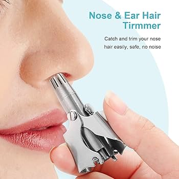 Picture of Manual Nose Hair Cutter With Care & Cleaning Brush