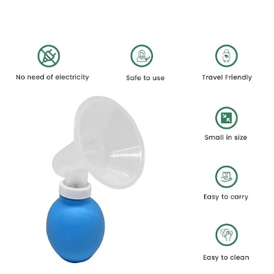 Picture of Manual elbow Breast Pump, Compact Travel Size No Electricity Required