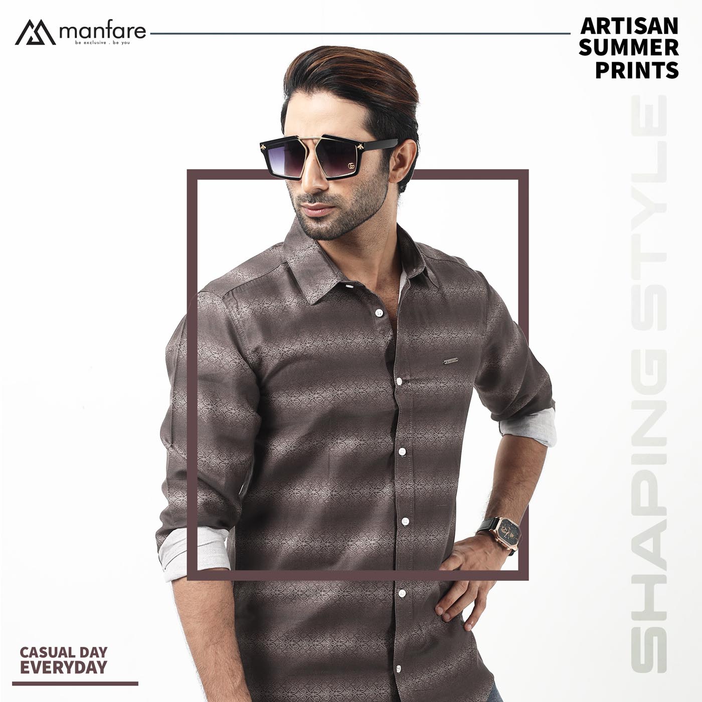 Picture of Manfare’s Premium Digital Printed Shirt For Men I MS-28