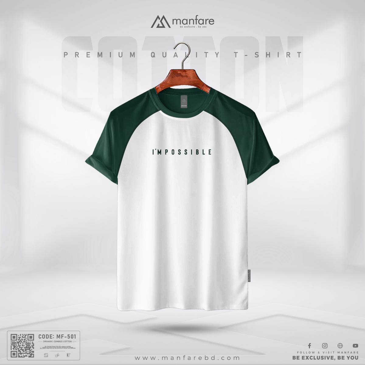 Picture of Manfare's Premium Quality Combed Cotton T-Shirt - MF-501