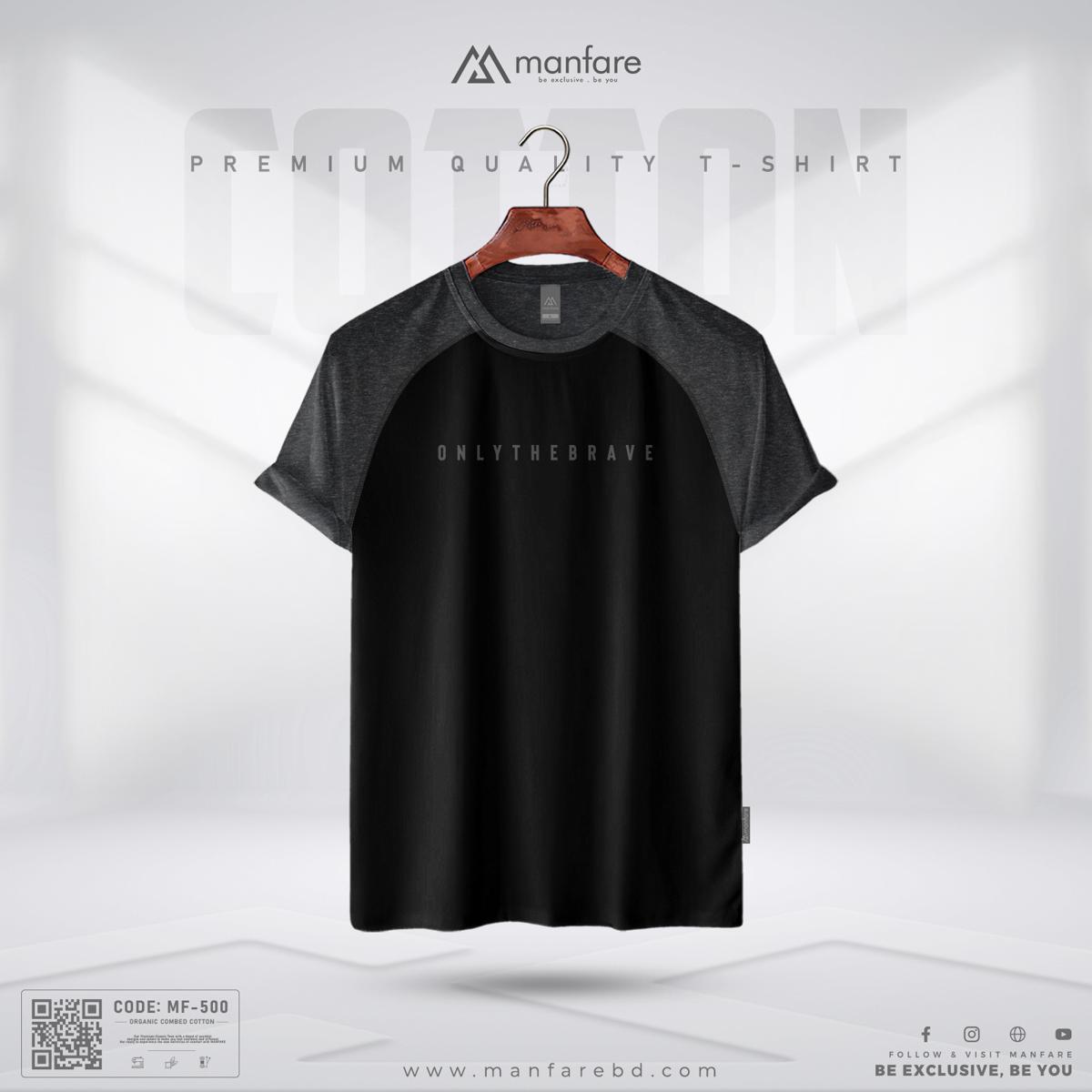 Picture of Manfare'S Premium Quality Combed Cotton T-Shirt I Mf-500