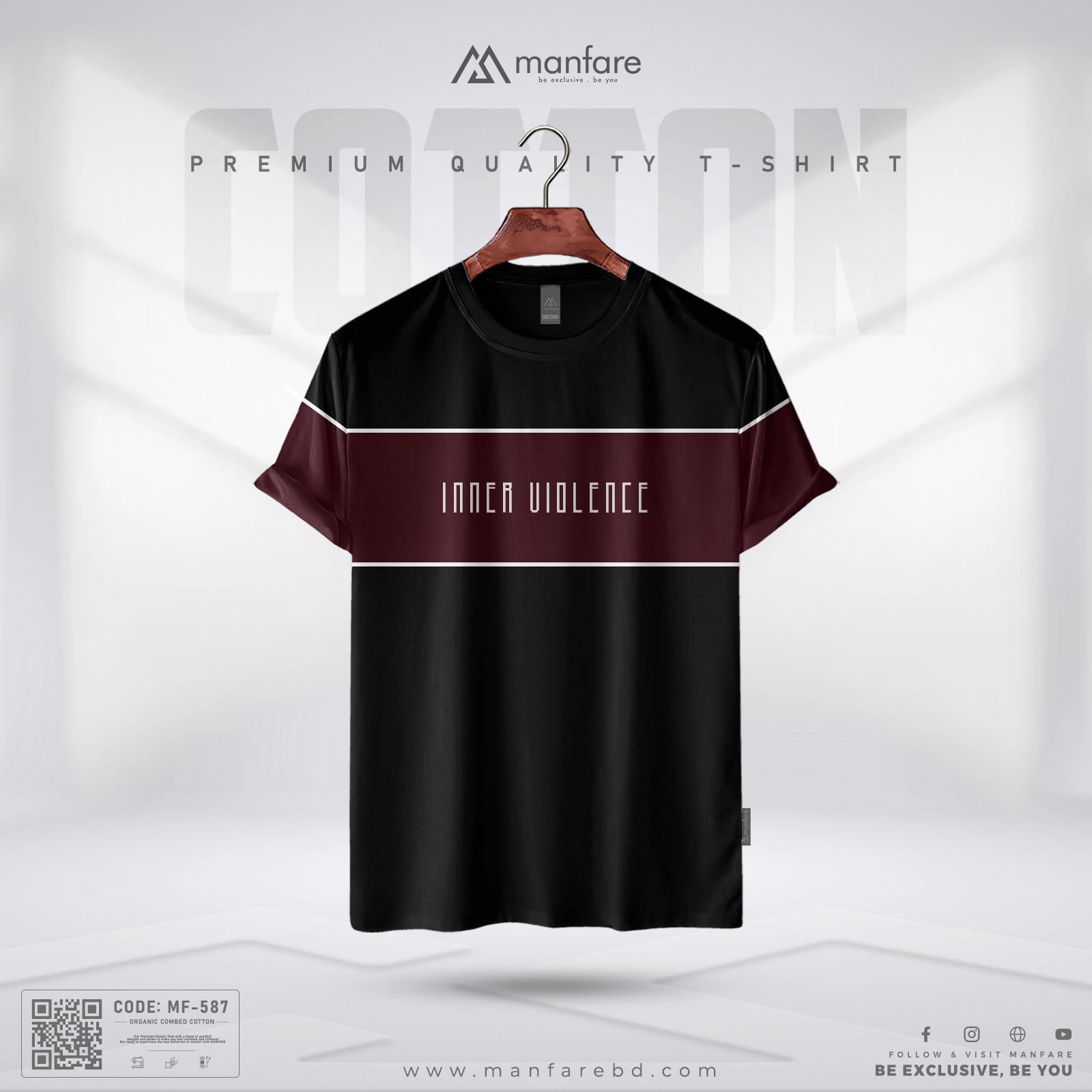 Picture of Manfare's Premium T Shirt For Men। MF-587