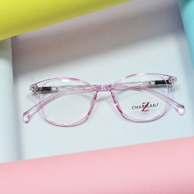 Picture of Fashion Transparent Ultra-light HD Women's Reading Glasses Anti-blue Light Glasses Polygon Fashion Mom Presbyopia Glasses +100 Το +400