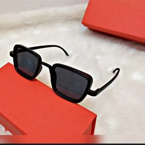 Picture of kabir sing black ploycarbonet plastic frame fashion sun glass sunglass kabir sing sunglass