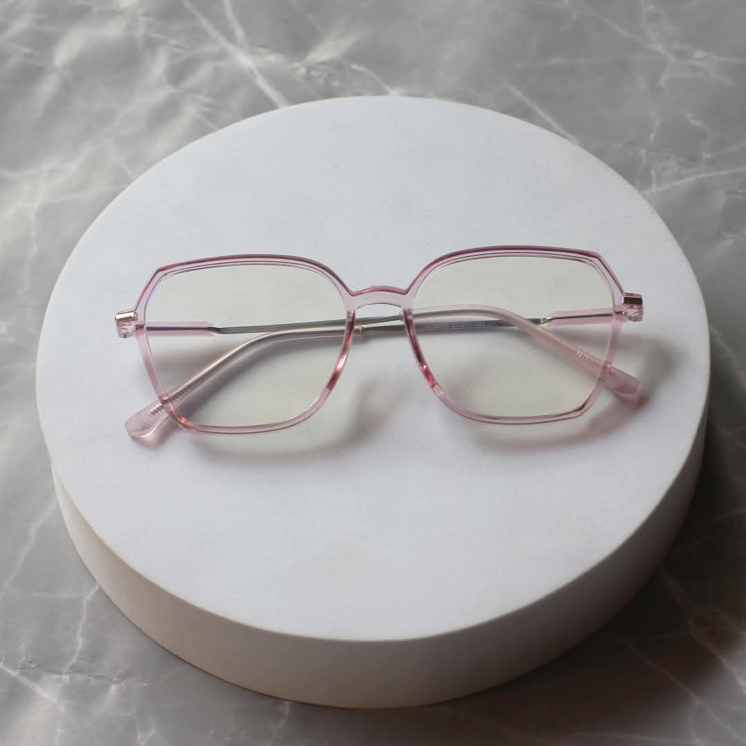 Picture of Square Glasses Computer Glasses Glasses Full Frame Glasses Anti Blue Light Men Women Glasses Metal Glasses