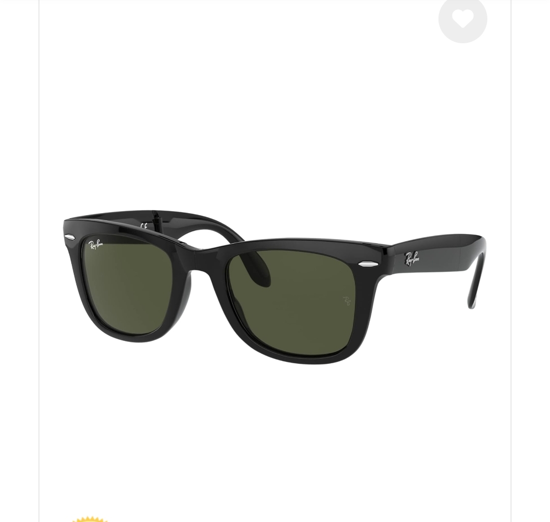 Picture of Ray-Ban Wayfare 400UV Polycarbonate Mirror Sunglass