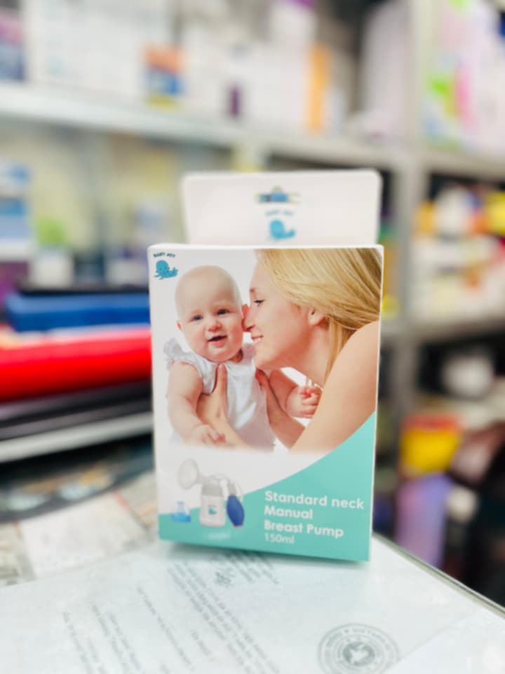 BABY JOY Standard neck Manual Breast Pump 150ml bpa free