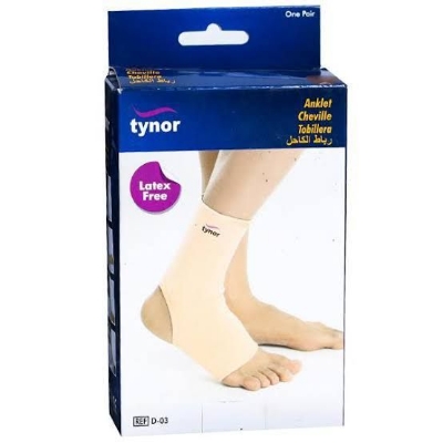 Picture of Tynor Anklet Pair D-03 Ankle Tubular Support - HealthMate