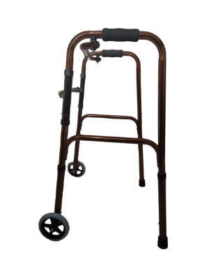 Picture of Patient Walker Price in Bangladesh | Folding Walker with Front Wheels - Techno Health