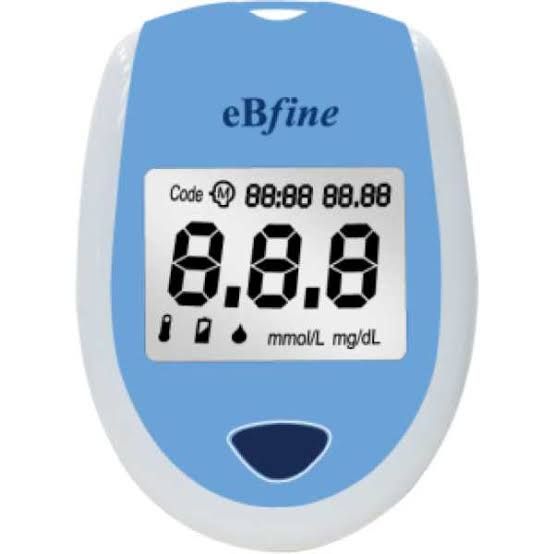 Picture of THIWAN eBfine Blood Glucose Monitoring Testing Blood Glucose Meter Diabetic Monitoring Machine