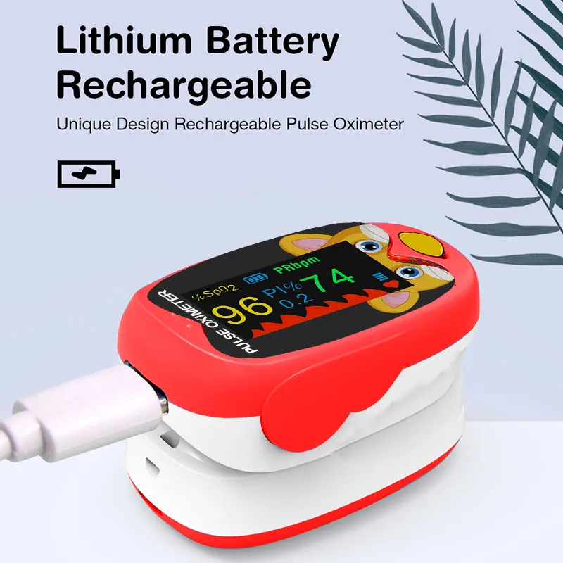 Picture of children kids Finger Pulse Oximeter for Pediatric/Child oximetro Pulsoximeter Medical Infant De Dedo SpO2 Saturation Meter