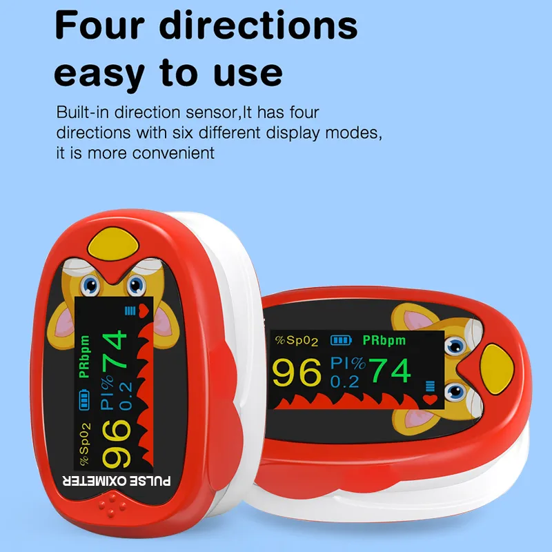Picture of children kids Finger Pulse Oximeter for Pediatric/Child oximetro Pulsoximeter Medical Infant De Dedo SpO2 Saturation Meter