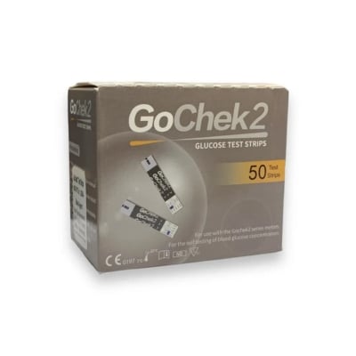 Picture of GoChek 2 Glucose Test Stips