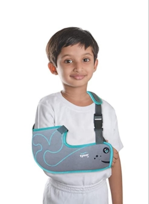 Picture of Tynor Pouch Arm Sling Tropical,Grey,Child, 1 Unit
