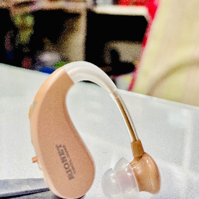Picture of Rionet Rechargeable Hearing Aid Sound Amplifier Bte system hearing machine Japan Made
