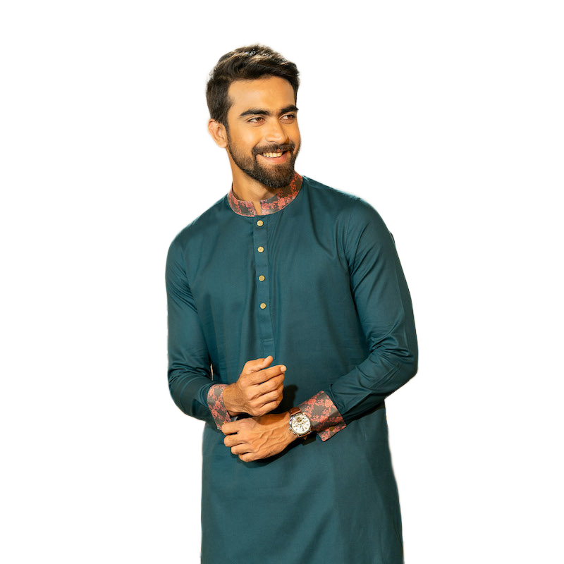 Picture of Manfare's ELITE Quality Digital Printed Panjabi For Men I MP-180