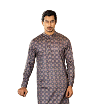 Picture of Manfare's ELITE Quality Digital Printed Panjabi For Men I MP-192