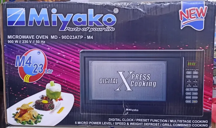 Miyako 23 Liter microwave oven new model Picture of Miyako 23 Liter microwave oven new model