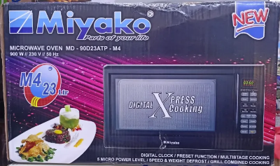 Miyako 23 Liter microwave oven new model Picture of Miyako 23 Liter microwave oven new model