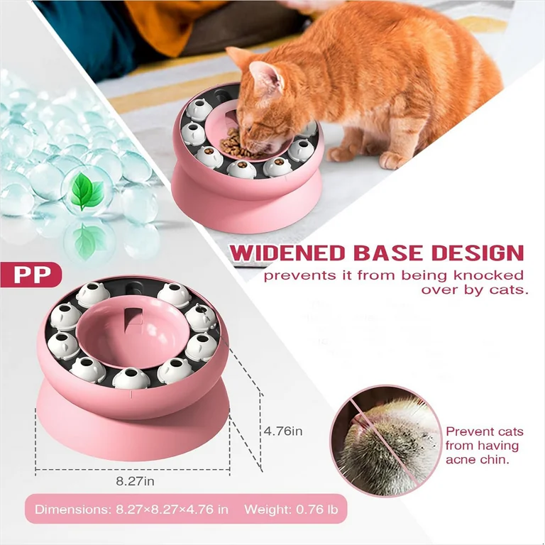 Picture of Cat Interactive Puzzle Bowl Fun Toy for Indoor Cats Mental Stimulation