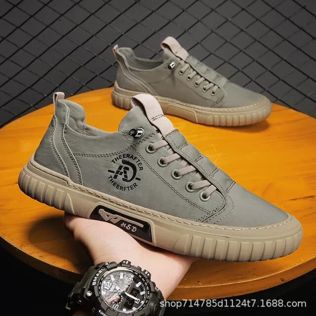 Picture of Sporty-Slip-On-Lazy-Breathable-Canvas