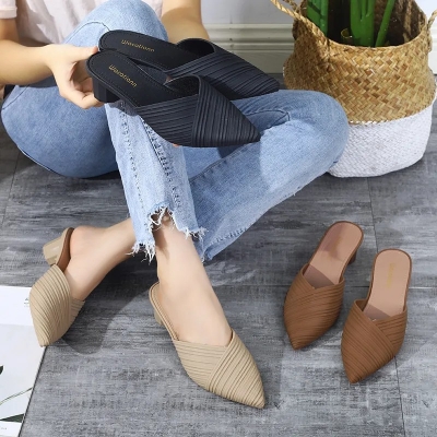 Picture of Fashionable Women's Half Slippers,