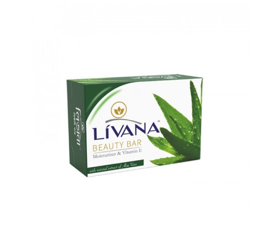 Picture of LIVANA Beauty Bar Aloe vera green 100gm