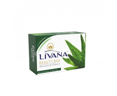 Picture of LIVANA Beauty Bar Aloe vera green 100gm