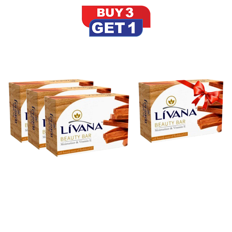 Picture of LIVANA Beauty Bar Sandalwood Golden 100gm