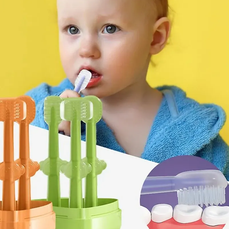 Picture of Baby Teeth Oral Care Silicone Toothbrush Set