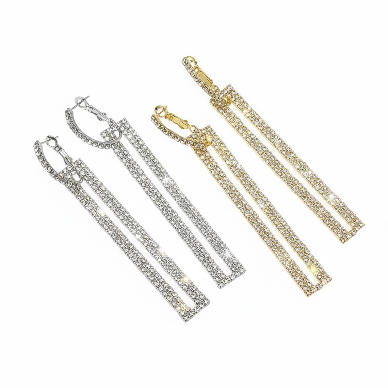 Picture of 1 Pair/set trendy and stylish long earring for womens fashion - Earring - Ear Ring - Ear Ring
