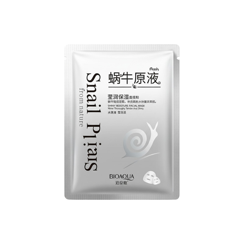 Picture of BIOAQUA SnailLiquid Moisturizing Facial Sheet Mask- 30g