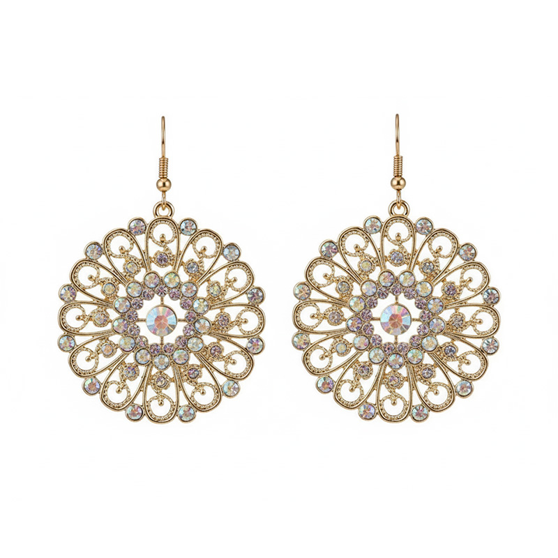 Picture of New fashion women's jewelry girl party beautiful earrings set exquisite gift earrings for women/s fashion